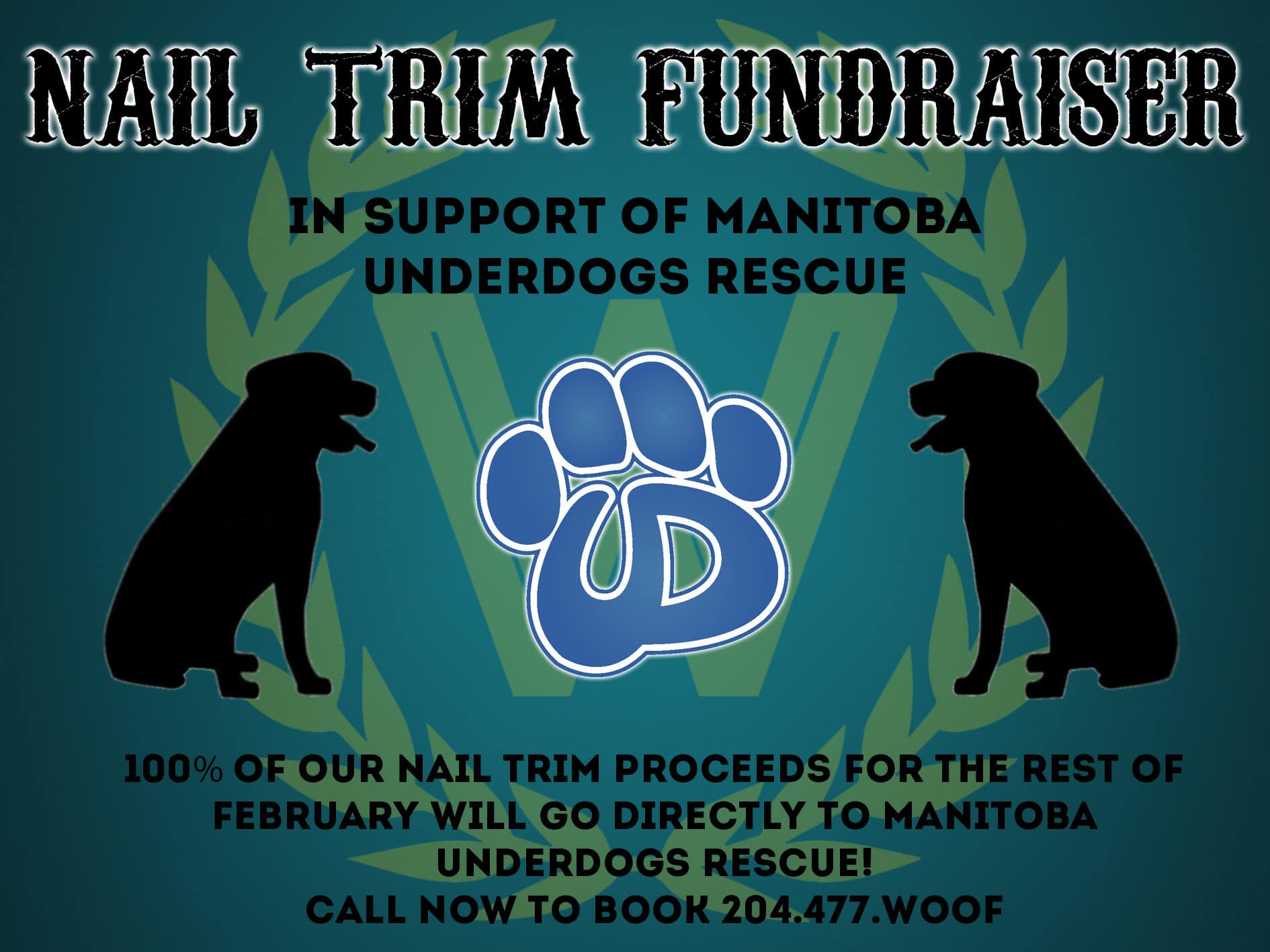 Wooftopia Nail Trim Fundraiser