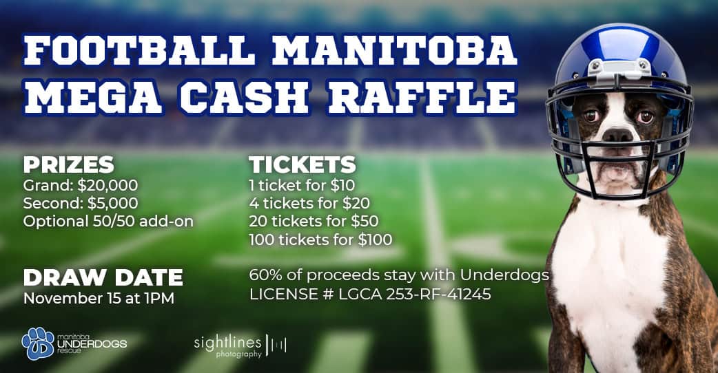 Football Manitoba Mega Cash Raffle